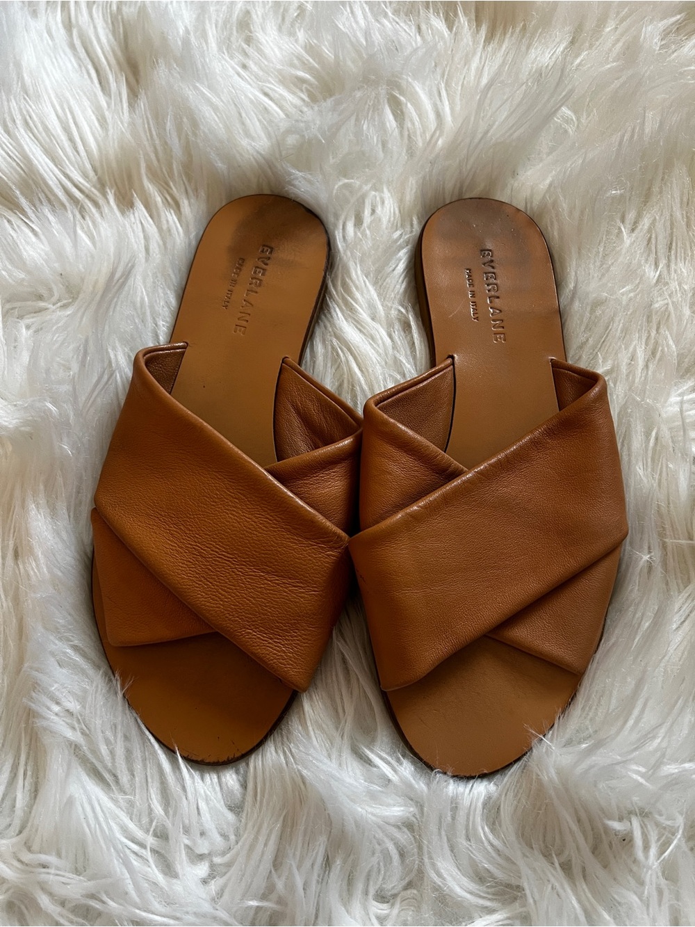 Madewell sandals - Cognac 6